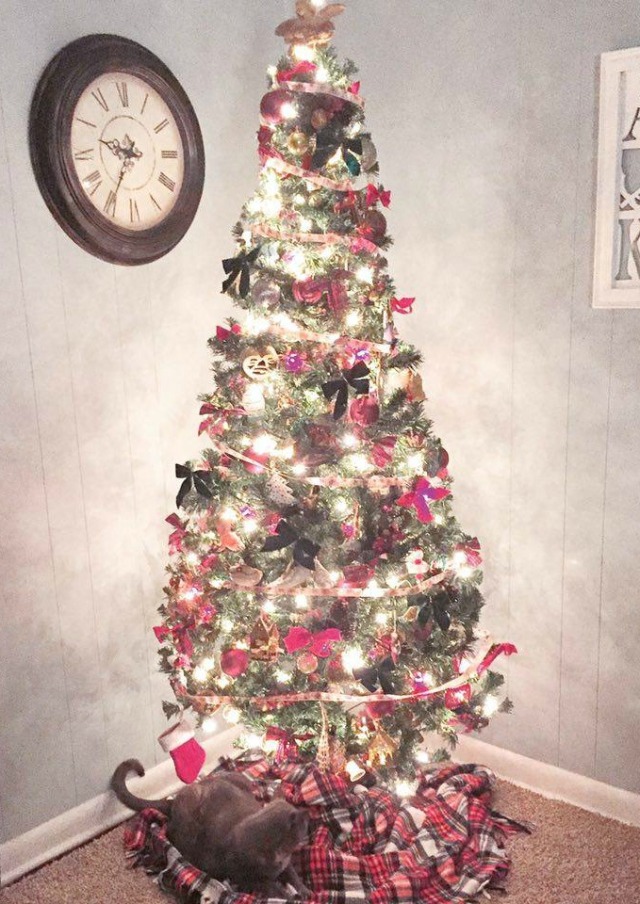 Sentimental Christmas Tree at Mom's | "These Are a Few of My Favorite Things..." | NewlyWeddedWurl.Wordpress.com